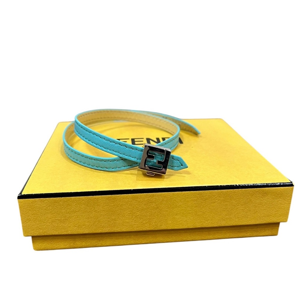 FENDI Tiffany Blue Looping Bracelet w/ Box